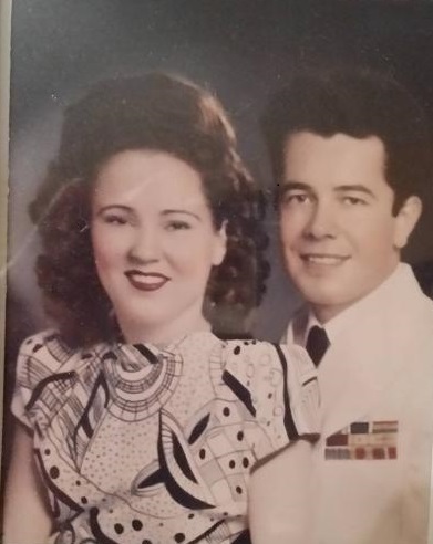 Mom Ann and Dad George Buehler - Wedding